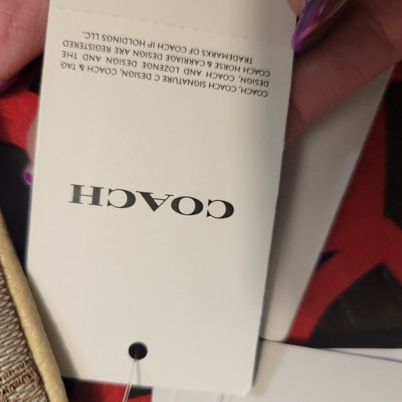 Coach Bag Purse Wristlet - Picture 6 of 7